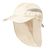 Gorra deportiva personalizada en microfibra Levant - Natural