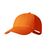 Gorra personalizada de 6 paneles Haliard - Naranja