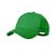 Gorra de 5 paneles en algodón orgánico personalizada Gleyre - Verde