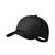 Gorra personalizable con cierre velcro Oconor - Negro