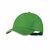 Gorra de 5 paneles promocional en rPET ﻿Sandrok - Verde