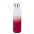 Botella personalizable 500 ml. de cristal Nortalik - Rojo