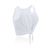 Camiseta de mujer personalizada de poliéster 130g/m2 Slem - Blanco