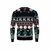 Jersey navideño personalizable con luces led Shamis - Negro