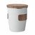 Vaso corporativo con pared simple 350 ml Walnut