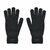 Guantes de punto personalizados rPET Handnit - Negro