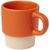 Taza cerámica personalizable 130 ml Olympia - Naranja