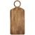 Tabla de cortar madera de raíz de teca Home - Madera