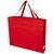 Bolsa tote corporativa grande 220 gm Odessa - Rojo