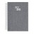 Agenda página día promocional rPET Berkel - Gris