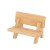 Soporte banco promocional Hadam - Natural