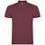 Polo de manga corta para hombre "Star" - Rojo Cereza
