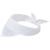 Pañuelo personalizable poliéster reciclado Heracles - Blanco
