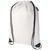 Mochila con cuerdas publicitaria rPET Ever - Blanco