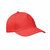 Gorra promocional de algodón Buzz - Rojo
