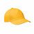 Gorra promocional de algodón Buzz - Amarillo