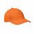 Gorra promocional de algodón Buzz - Naranja