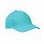 Gorra promocional de algodón Buzz - Azul Turquesa