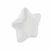 Estrella antiestrés personalizable PU Starly - Blanco