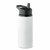 Botella promocional con pajita 500 ml Spot - Blanco