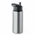 Botella promocional con pajita 500 ml Spot - Plata