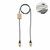 Cable cargador rPET promocional Aboo - Madera