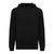 Sudadera unisex con capucha algodón reciclado Yengo - Negro