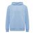 Sudadera unisex con capucha algodón reciclado Yengo - Azul Celeste