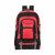 Mochila poliéster personalizable Platony - Rojo