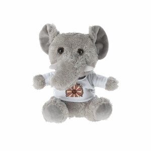 Peluche con forma de elefante Brekalo