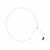 Frisbee plegable promocional Lainer - Blanco