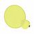 Frisbee plegable promocional Lainer - Amarillo