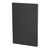 Libreta publicitaria cartón reciclado Qeton - Negro