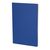 Libreta publicitaria cartón reciclado Qeton - Azul