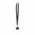 Lanyard soporte publicitario Sailix - Negro