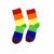 Calcetines promocionales multicolor Tarox - Amarillo
