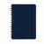 Libreta corporativa PU reciclado Pusik - Azul Marino