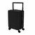Trolley rígido de 8 ruedas giratorias Corbin - Negro