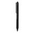 Bolígrafo sólido X9 con empuñadura de silicona - Negro