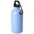 Botella personalizable con mosquetón 400 ml Oregon - Azul Claro