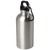 Botella personalizable con mosquetón 400 ml Oregon - Plata