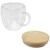Taza vidrio promocional 250 ml Lenora