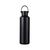 Botella de acero inox. reciclado RCS 600 ml Baltimore - Negro