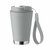 Vaso corporativo doble pared 300 ml Topiz - Gris