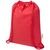 Bolsa cuerdas promocional algodón Oregon - Rojo