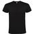 Camiseta de manga corta algodón Atomic 150 g/m² - negro