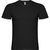 Camiseta de manga corta en pico 155 g/m² Samoyedo - Negro