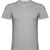 Camiseta de manga corta en pico 155 g/m² Samoyedo - Gris