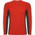 Camiseta técnica promocional manga larga Shanghai - Rojo