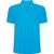 Polo de manga corta personalizado Pegaso - Azul Turquesa